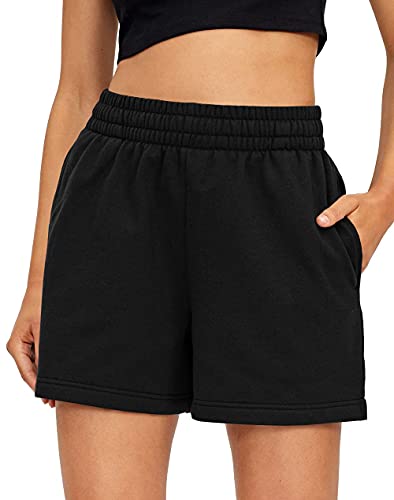 AUTOMET Womens Tiktok Trend Items Shorts Summer Preppy Stuff Casual High Waisted with Pockets Fashion 2023 Black