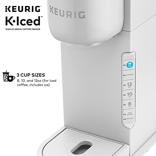 Keurig K-Iced Single Serve Coffee Maker - Brews Hot and Cold - White