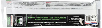 Ready America 27217 8-Hour Emergency Lighsticks (2 Pack), Green