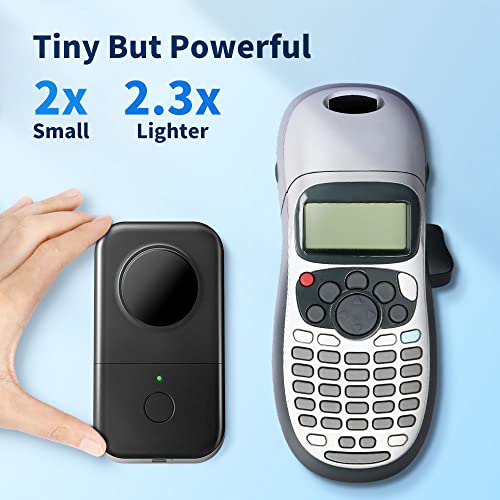 Phomemo D30 Label Maker, Mini Thermal Label Printer Portable Sticker Maker, Bluetooth Inkless Label Makers with Tape for HomeSmall BusinessProductsOrganizing Work for 0.23 0.35 0.47 inch 12mm Tape