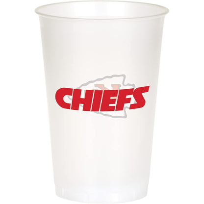 Trendware Kansas City Chiefs Plastic Cups, 24 ct