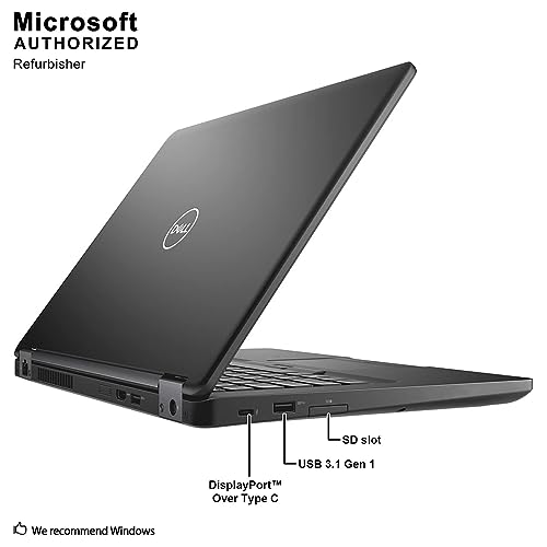 Dell Latitude 5490 14 Inch FHD Business Laptop PC, Intel Core i5-8350U, 16GB RAM, 960GB SSD, Windows 10 Pro (Renewed)