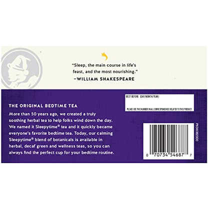 Celestial Seasonings Sleepytime Melatonin Tea, 18 Count