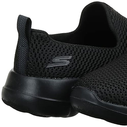 Skechers mens Go Max-athletic Air Mesh Slip on Walking Shoe, Black, 10.5 US, 54600-BBK