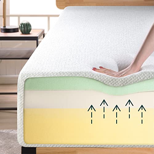 ZINUS 12 Inch Ultima Memory Foam Mattress, Fiberglass Free, Pressure Relieving, CertiPUR-US Certified, Bed-in-a-Box, King, White