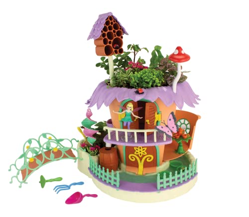 My Fairy Garden — Nature Cottage Toy Figurine and Plant Kit — Grow Your Own Magical Garden with Fairy Isla — Ages 4+