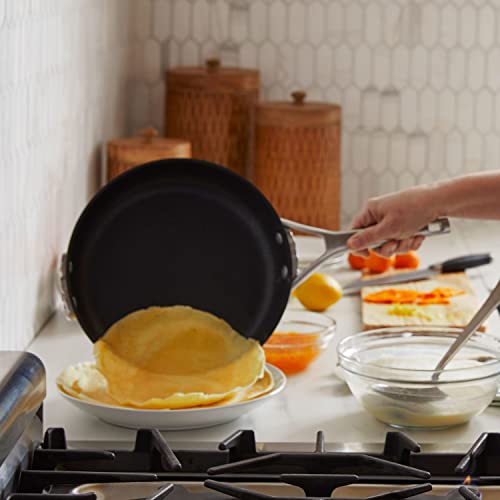 Calphalon Premier Space-Saving Hard-Anodized Nonstick 5-Quart Saute Pan with Lid