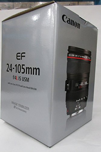 Canon 344B006 EF 24-105mm f/4.0 L is USM Lens (Certified Refurbished)