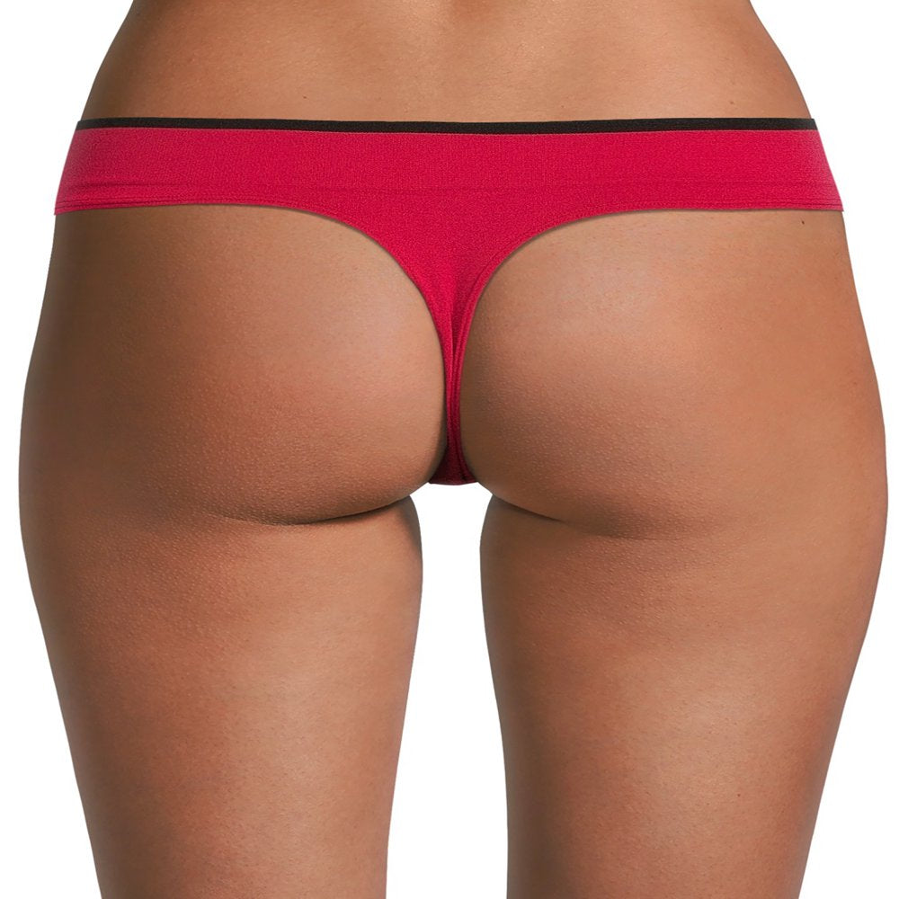 Reebok Women's Seamless Thong, 6-Pack