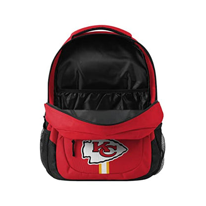 FOCO Kansas City Chiefs NFL Action Backpack, One Size