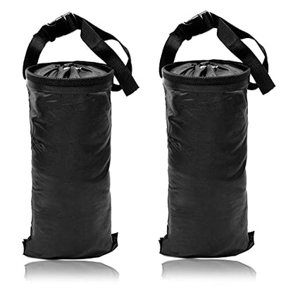 wplhb Car Trash Bag Car Trash Can Hanging Back Seat Car, Car Garbage Bag with Storage Pockets, Washable Eco-Friendly Car Garbage Can for Outdoor Traveling & Home Use (2 Pcs Black)