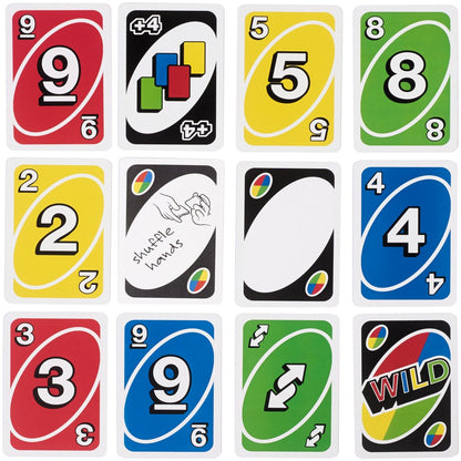 UNO Card Game for Kids, Adults & Game Night, Original Game of Matching Colors & Numbers