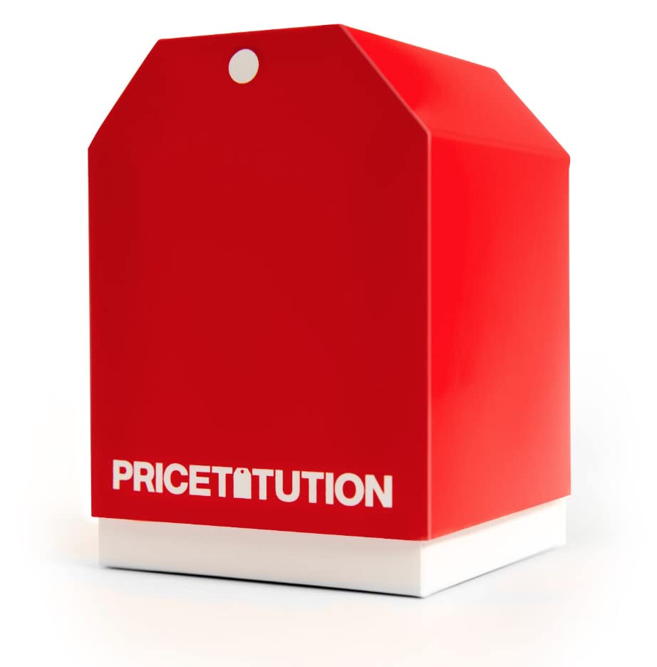 Pricetitution Card Game (from Shark Tank!) - Game Nights, Dinner Parties, Funny Conversations...Play in-Person or Over Video Online! | 3+ Players | Adults 16+ | How Much Money Would it take You to_?!