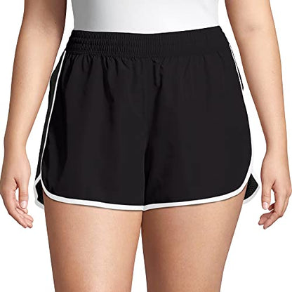 Just My Size Active Women's Plus-Size Run Shorts