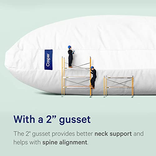 Casper Sleep Original Pillow for Sleeping, Standard, White