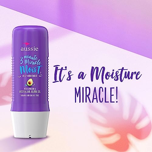 Aussie 3 Minute Miracle Moist Deep Conditioning Treatment, 1.7 fl oz