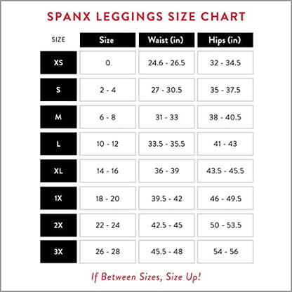 Spanx Womens Seamless Print Leggings Black SM 24