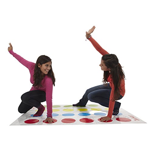 Hasbro Twister Party Classic Board Game for 2 or More Players,Indoor and Outdoor Game for Kids 6 and Up,Packaging May Vary