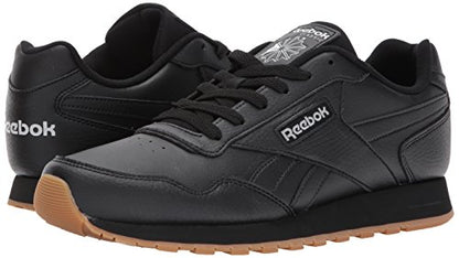 Reebok Men's Classic Harman Run Sneaker, Black/Gum, 13