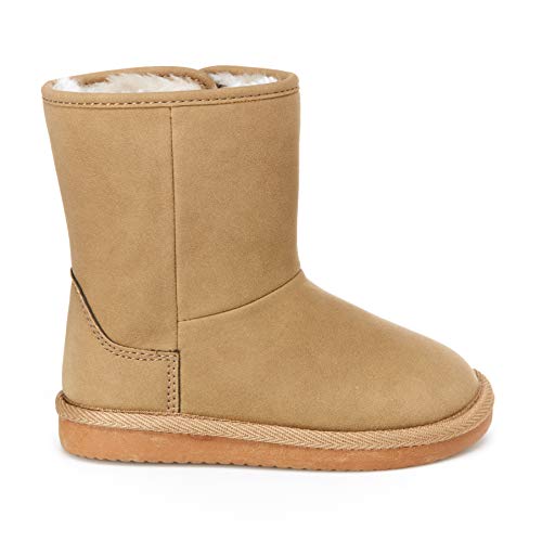 Simple Joys by Carter's Unisex Kai Winter Boot, Khaki Tan, 10 Toddler (1-4 Years)