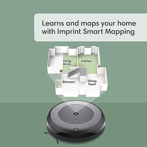 iRobot Roomba Combo i5+ Self-Emptying Robot Vacuum and Mop, Clean by Room with Smart Mapping, Empties Itself for Up to 60 Days, Works with Alexa, Personalized Cleaning OS, Ideal for Pet Hair