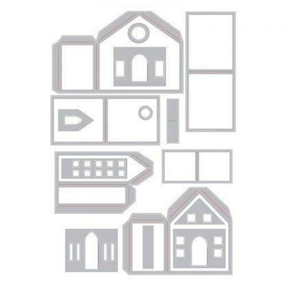 SIZZIX THINLITS Dies, Paper Village