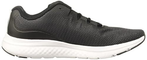 Under Armour Men's Charged Impulse 3 Running Shoe, (001) Black/Black/Metallic Silver, 13