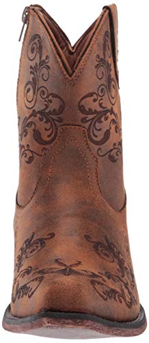 Roper Womens Short Stuff Boot, Tan, 9