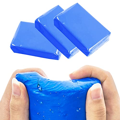 Ruibapa 3PCS Blue Car Clay Bar 100g Auto Detailing Magic Clay Bar for Car Washing Cleaner P-033