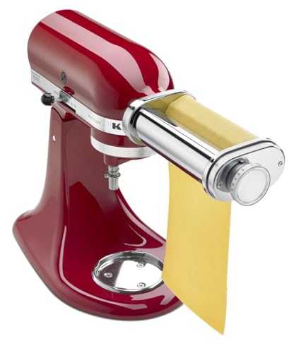 KitchenAid KSMPSA Pasta Roller Attachment, Silver, 1'