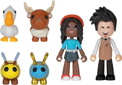 Adopt Me! Coffee Shop and Playground Large Playset - Top Online Game - Exclusive Virtual Item Code Included - Featuring Your Favorite Pets, Characters, and Playscapes - Ages 6+