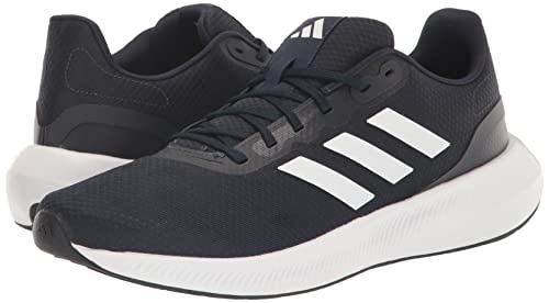 adidas Men's Runfalcon 3.0 Sneaker, Legend Ink/White/Core Black, 12