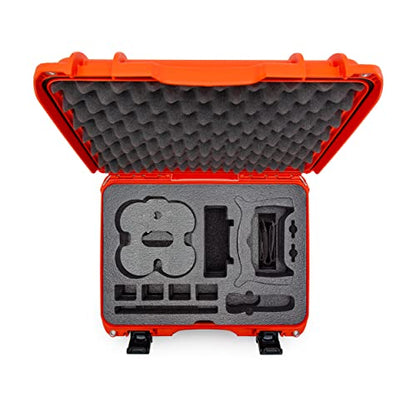 Nanuk 925 Waterproof Hard Case with Foam Insert for DJI Avata FPV Unit, Goggles and Fly More Combo - Orange (925S-080OR-0A0-C0745)