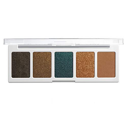 wet n wild Color Icon Eyeshadow Makeup 5 Pan Palette, My Lucky Charm, Matte, Shimmer, Metallic, Long Wearing, Rich Buttery Pigment, Cruelty Free