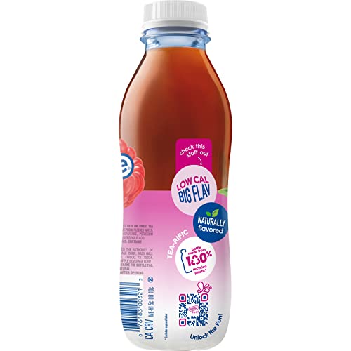 Snapple Zero Sugar Raspberry Tea, 16 fl oz recycled plastic bottle, Pack of 12