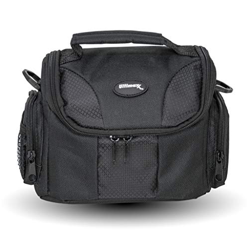 Ultimaxx Medium Carrying Case/Gadget Bag for Sony,Nikon, Canon, Olympus, Pentax, Panasonic, Samsung & Many More SLR Cameras & Camcorders