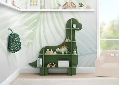 Delta Children Dinosaur Bookcase - Greenguard Gold Certified, Fern Green