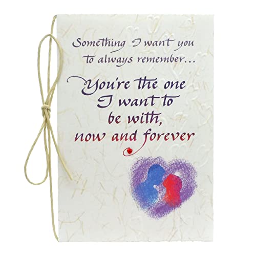 Blue Mountain Arts Love Card—For a Husband, Wife, Spouse, Partner, or Significant Other (Something I want you to always remember… You’re the one I want to be with, now and forever)