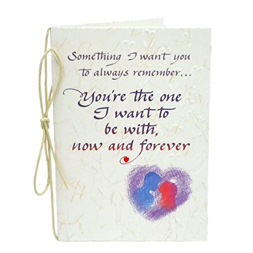 Blue Mountain Arts Love Card—For a Husband, Wife, Spouse, Partner, or Significant Other (Something I want you to always remember… You’re the one I want to be with, now and forever)