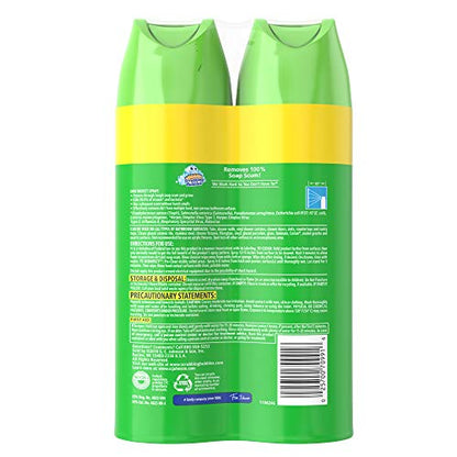 Scrubbing Bubbles Mega Shower Foamer Aerosol, Tough Foaming Bathroom, Tile, Bathtub and Disinfectant Shower Cleaner (1 Aerosol Spray), Rainshower Scent, 20 oz (Pack of 2)