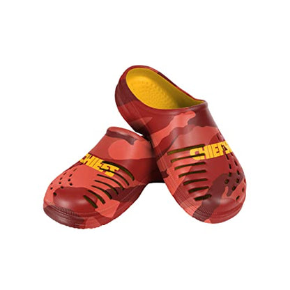 FOCO Kansas City Chiefs NFL Mens Tonal Camo Clog - L