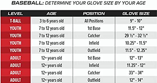 Rawlings Sure Catch Series Youth Baseball Glove, Basket Web, 9.5 inch, Right Hand Throw, Black/Gray