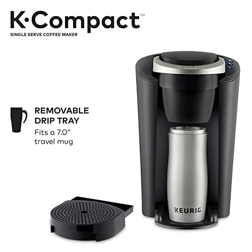 Keurig K-Compact Single-Serve K-Cup Pod Coffee Maker, Black