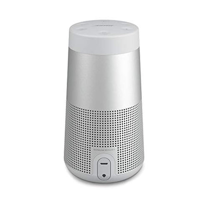 Bose SoundLink Revolve (Series II) Portable Bluetooth Speaker – Wireless Water-Resistant Speaker with 360° Sound, Silver