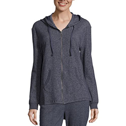 Hanes Women's Sweatshirt, French Terry Full-Zip Hoodie, Women's Hooded Jacket, Women's Zip Hoodie