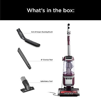 Shark LA702 Rotator Pet Lift-Away ADV Upright Vacuum with DuoClean PowerFins HairPro & Odor Neutralizer Technology, Wine Purple, 0.8 Qt. Dust Cup