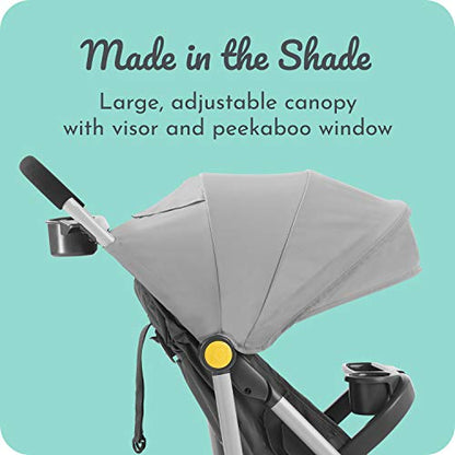 Century Stroll On 3-Wheel Lightweight Stroller, Metro