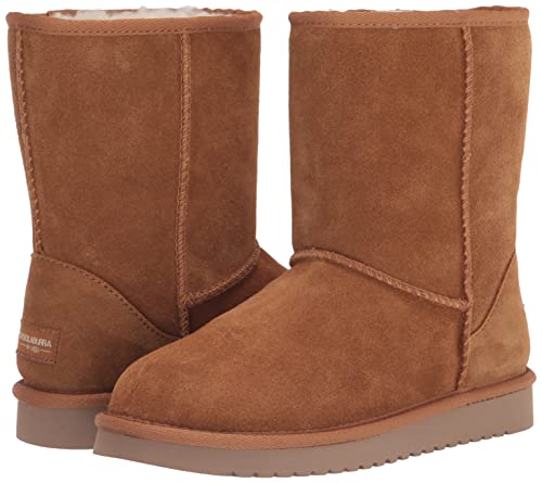 Koolaburra by UGG Women's Koola Short Fashion Boot, Chestnut, 8 US