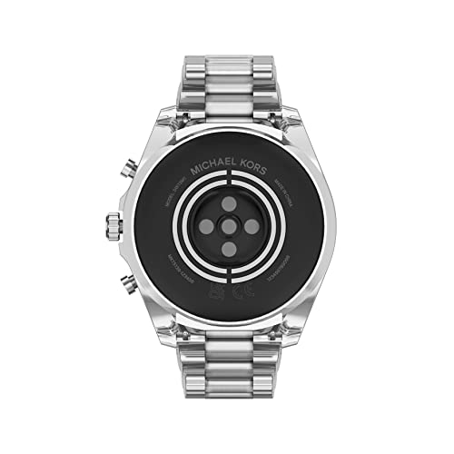 Michael Kors Men's or Women's Gen 6 44mm Touchscreen Smart Watch with Alexa Built-In, Fitness Tracker, Sleep Tracker, GPS, Music Control, Smartphone Notifications (Model: MKT5139V)