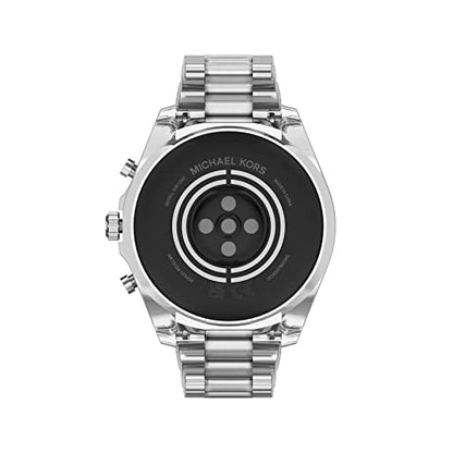 Michael Kors Men's or Women's Gen 6 44mm Touchscreen Smart Watch with Alexa Built-In, Fitness Tracker, Sleep Tracker, GPS, Music Control, Smartphone Notifications (Model: MKT5139V)